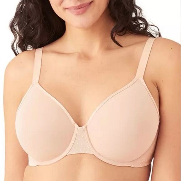 Wacoal Size 42D Back Appeal Minimizer Bra Style 857303 Rose Dust - Picture 1 of 5